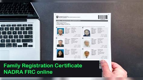 Family Registration Certificate (FRC) NADRA Online - The Upcut