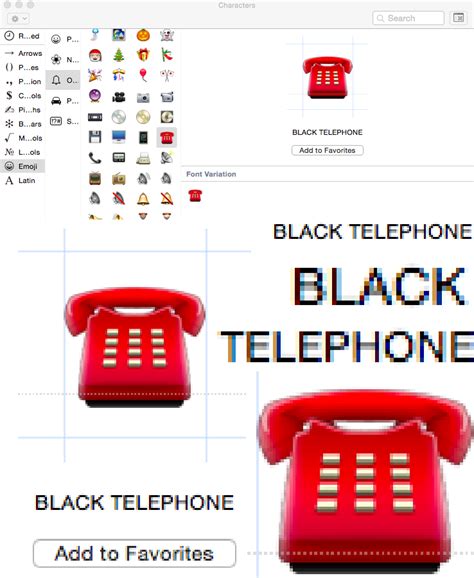 😋 Emoji Blog • 😂 “Black Telephone” (via Reddit)