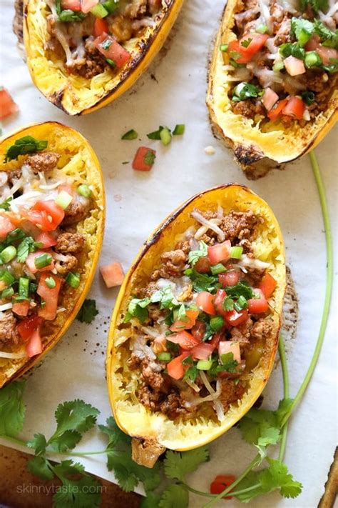 Turkey Taco Spaghetti Squash Recipe