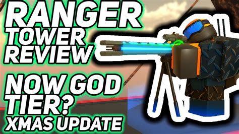 RANGER TOWER REVIEW - Better than Accelerator? - TDS XMas Update - YouTube