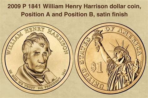 1841 William Henry Harrison Dollar Coin Value (Errors List, "D", "S" & "P" Mint Mark Worth ...