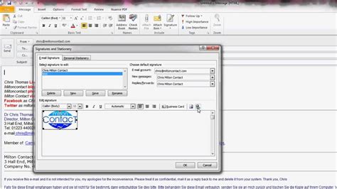 How to add company logo to outlook email signature - okeacme