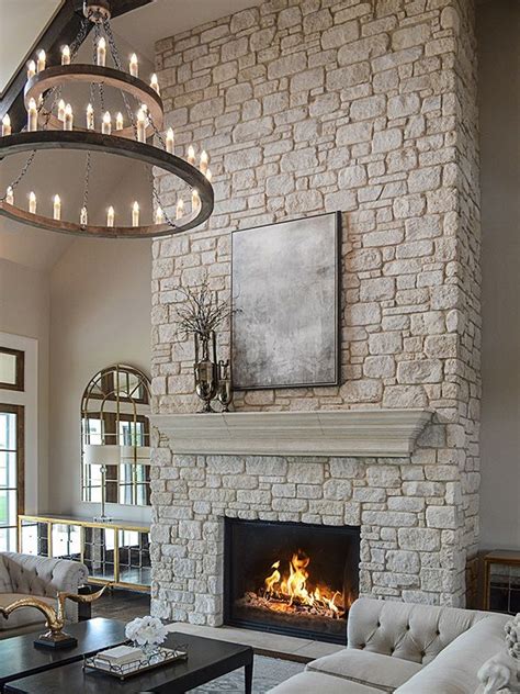 16 Beautiful Refacing Fireplace With Stone Veneer | Fireplace Ideas