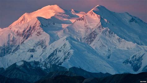 Mount McKinley's Alaska name Denali is restored by Obama - BBC News