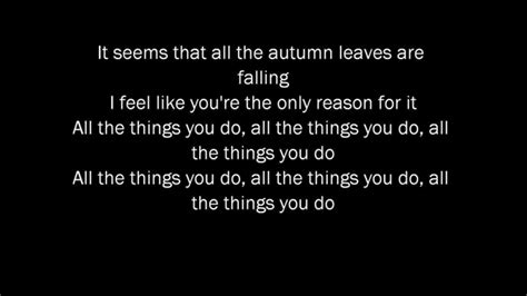 Chris Brown ft Kendrick Lamar - Autumn Leaves (Lyrics) - YouTube