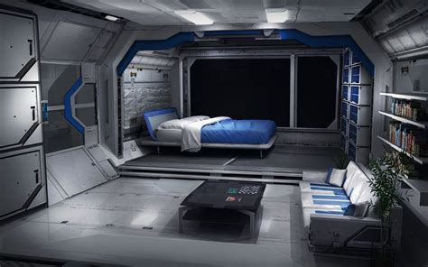 Futuristic Sleeping Quarters