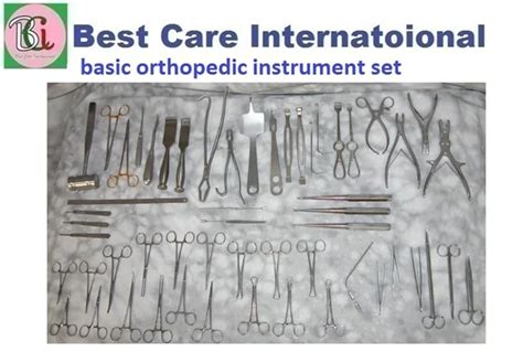 Basic Orthopedic Instruments Set Orthopedic Surgery Set - Buy Orthopedic Surgery Set Orthopedic ...