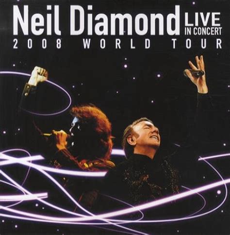 Neil Diamond Live In Concert: 2008 World Tour UK tour programme (440091) PROGRAMME