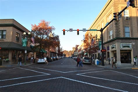 Spring in Athens: Court Street, Athens Ohio