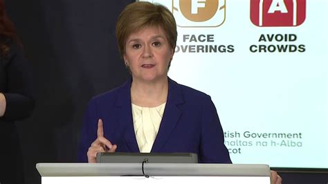 Scotland's First Minister relaxes COVID rules | News UK Video News ...