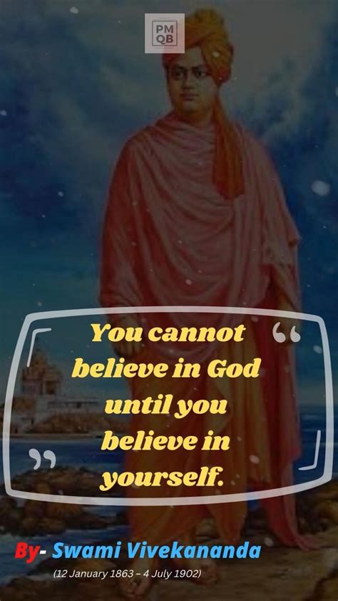 Swami Vivekananda Motivational Quotes, | Motivational quotes, Believe ...