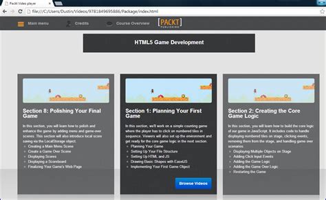 Inspired by Actual Events: Video Review: HTML5 Game Development