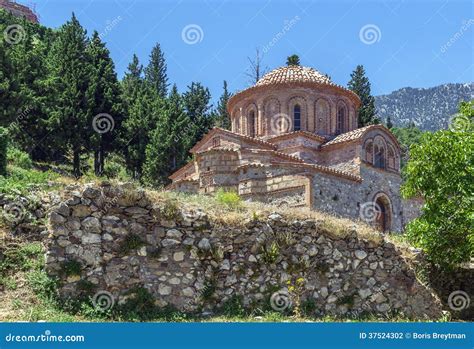 Mystras, Greece stock photo. Image of historical, ruin - 37524302