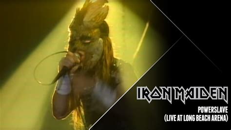 Iron Maiden - Powerslave (Live at Long Beach Arena) Chords - Chordify