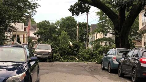 Severe storm leaves trail of damage in Portland