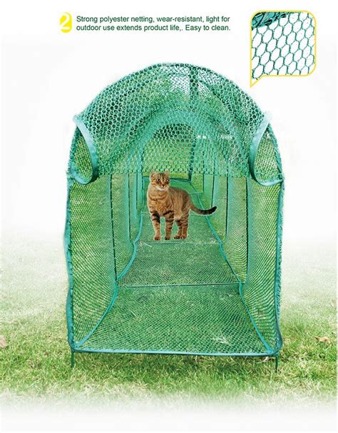 Deluxe Outdoor Foldable Cat Walk & Run Tunnel - Crazy Sales