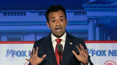 Vivek Ramaswamy stands by Trump at debate calling him 'best president' as GOP candidates take ...