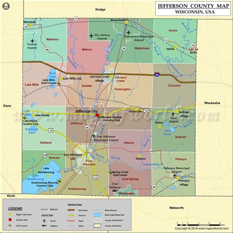 Jefferson County Wisconsin Zoning Map at Alana Ronald blog