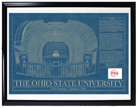 Ohio State University-ohio Stadium-wall Art-print digital - Etsy