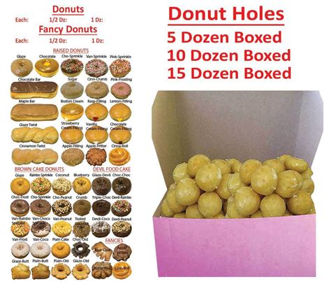 Menu | BoSa Donuts AZ