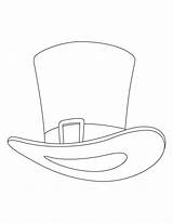 Normal Top Hat coloring Page  Download Print Or Color Online For Free sketch template