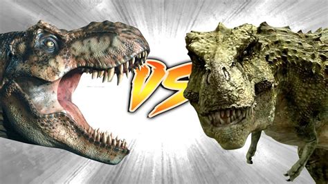 TYRANNOSAURUS REX VS TARBOSAURUS [Who Would Win?] - YouTube