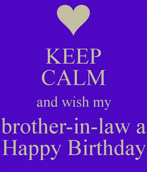 Birthday Wishes For Brother In law