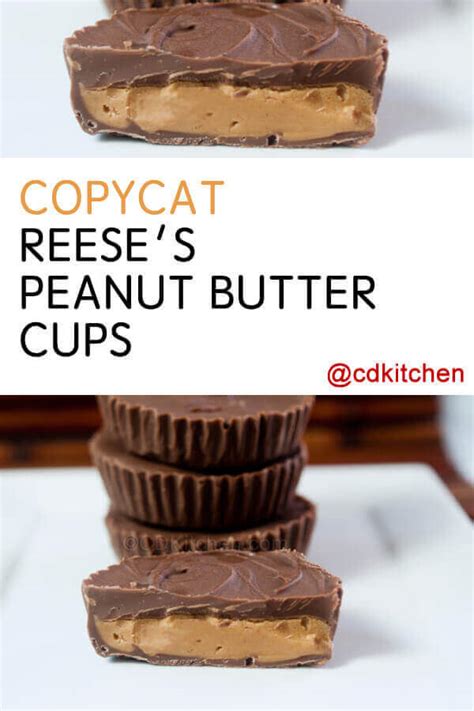 Copycat Reese's Peanut Butter Cups Recipe | CDKitchen.com