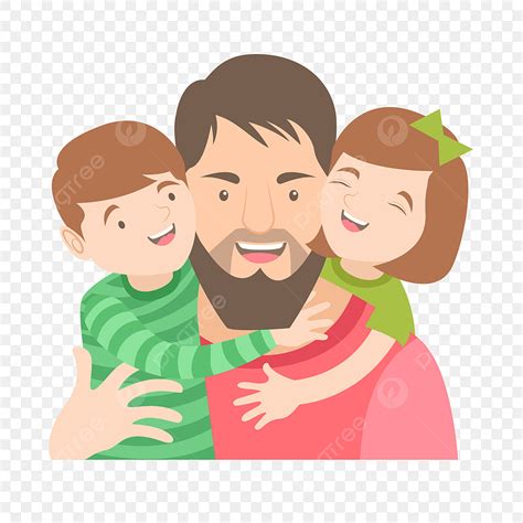 Padre E Hijo Padre E Hija Feliz Dia Del Padre PNG , Tema Del Día Del ...