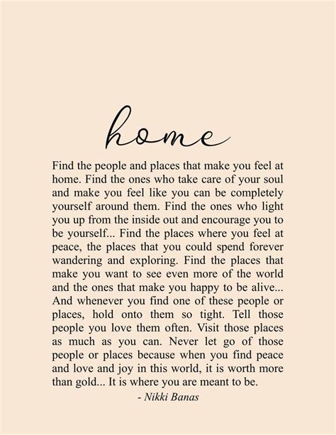 Home Quote & Poetry Print – Nikki Banas, Walk the Earth, Inspiring ...