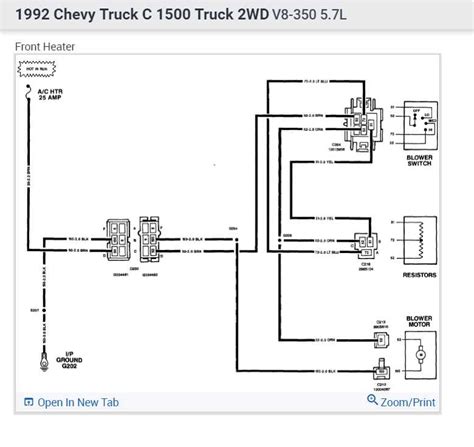 Wiring Diagram for 1992 Chevy Silverado Starter