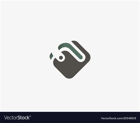 Wallet logo design money billfold payment Vector Image