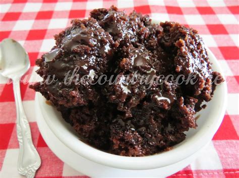 Crock Pot Chocolate Spoon Cake - The Country Cook