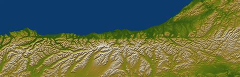 Alpine Fault, New Zealand, SRTM Shaded Relief and Colored Height | NASA Jet Propulsion ...