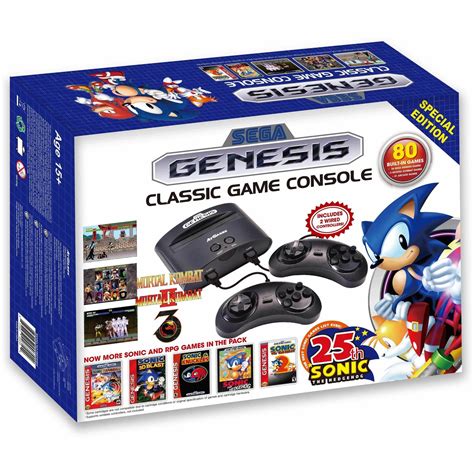 Sega Genesis Classic Game Console Special Edition 80 Jogos - R$ 499,00 em Mercado Livre