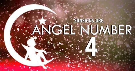 Angel Number 4 Meaning - What Nobody Is Telling About It? - SunSigns.Org