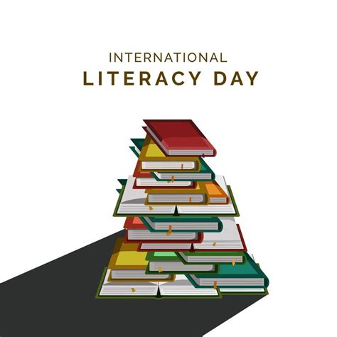 International Literacy Day, design for theme education and science 7935654 Vector Art at Vecteezy