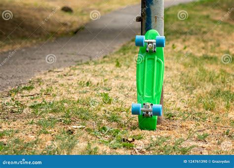 Abandoned Skateboard at Park Stock Photo - Image of sport, roll: 124761390