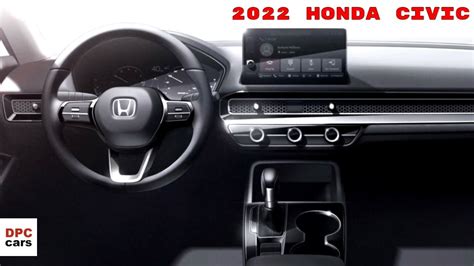 New 2022 Honda Civic Interior Cabin - YouTube