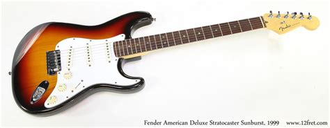 Fender American Deluxe Stratocaster Sunburst, 1999 | www.12fret.com