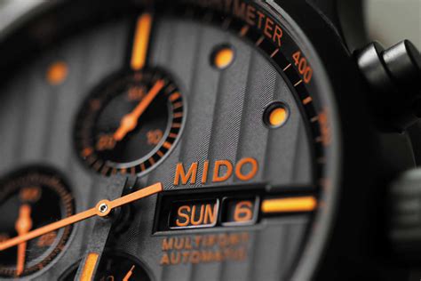 Mido Watches: The Chronograph Special Edition Multifort