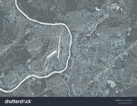 Map City Vitebsk Belarus Stock Vector (Royalty Free) 2195324825 ...