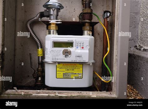 Smart gas meter can be read remotely and supply real time information ...