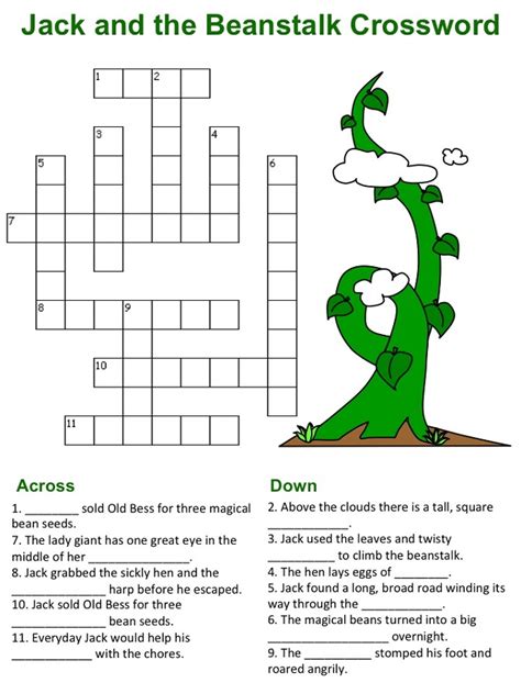 Jack and The Beanstalk Worksheets | Activity Shelter