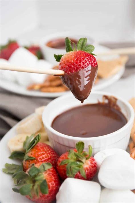 Rich Chocolate Fondue Recipe | Wanderzest