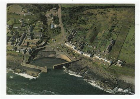 Craster Harbour Northumberland AirFotos Modern Postcard Aerial View 211 on eBid United Kingdom ...