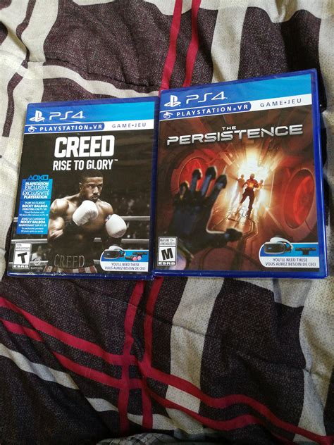 Picked up two new PSVR games. : r/PSVR