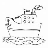 Ship Coloring Pages Illustrations Royalty Free Vector Graphics & Clip  sketch template