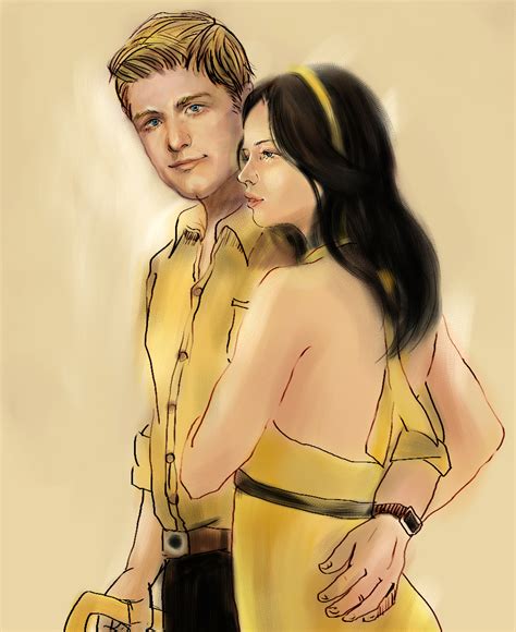 Peeta Mellark and Katniss Everdeen Fan Art: Katniss/Peeta Fanart ...