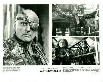 Dennis Hopper Waterworld 1995 Original Press 8X10 Photo movie still ...